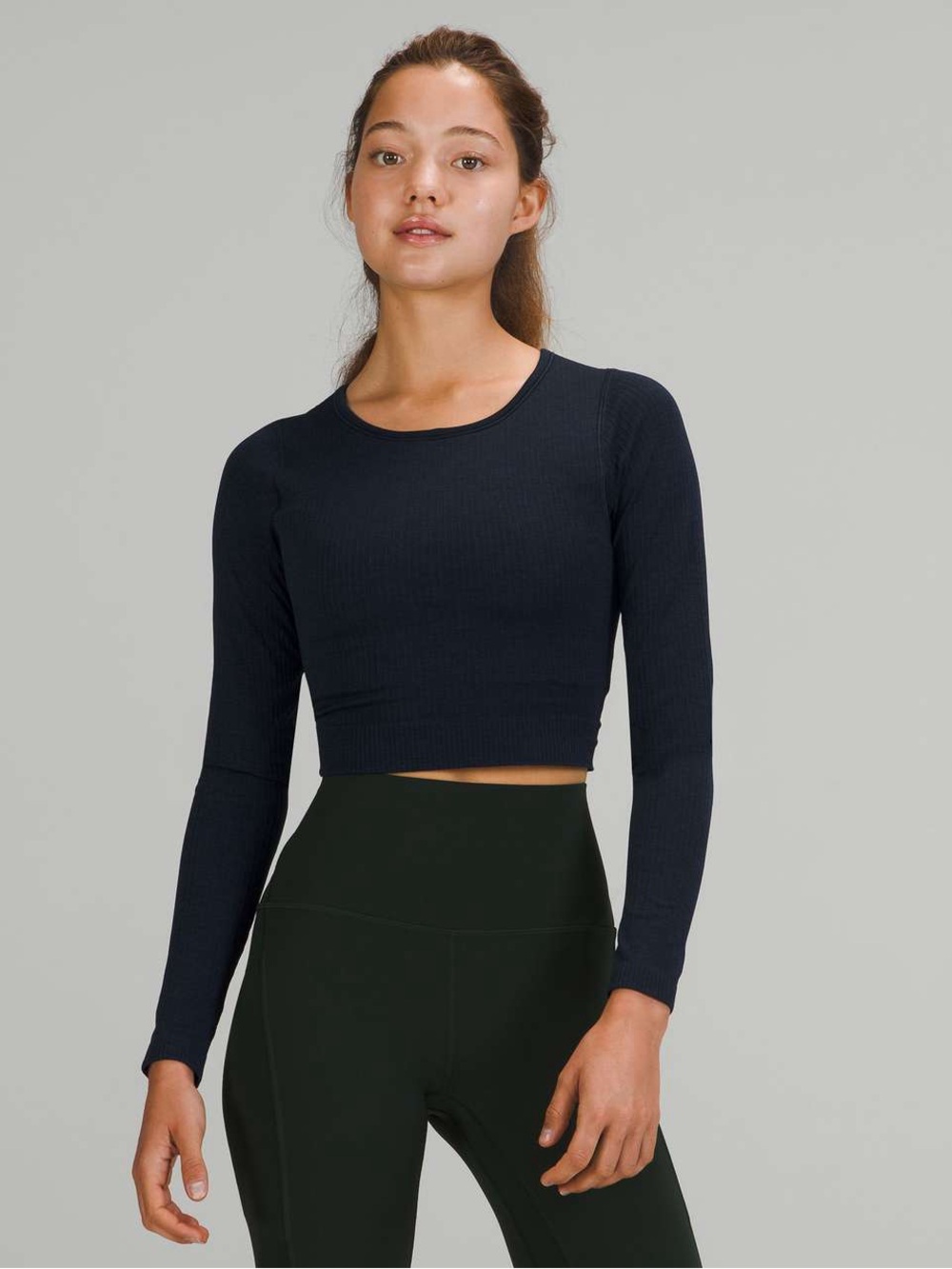 Lululemon Eb to Street Crop Top